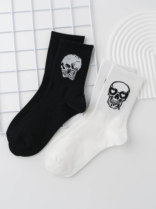 Skull socks 2 pairs.